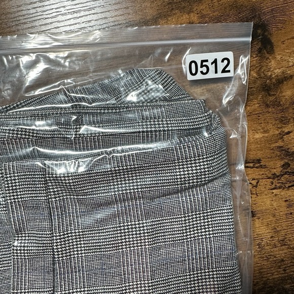 Theory Women Plaid Flare Dress Pants Tailored Office Career Size 4 - Picture 9 of 9